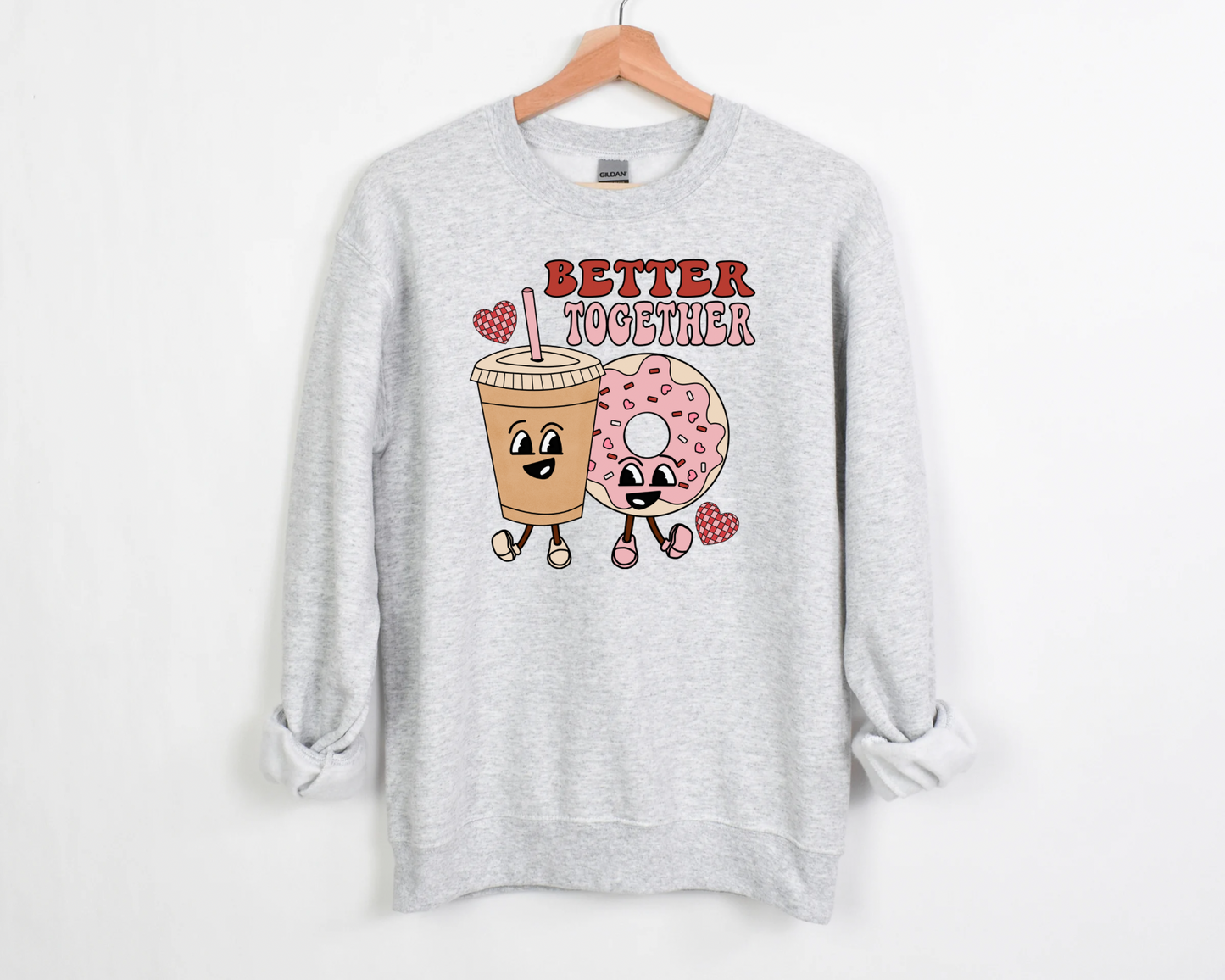 Better Together Coffee & Donut Sweatshirt