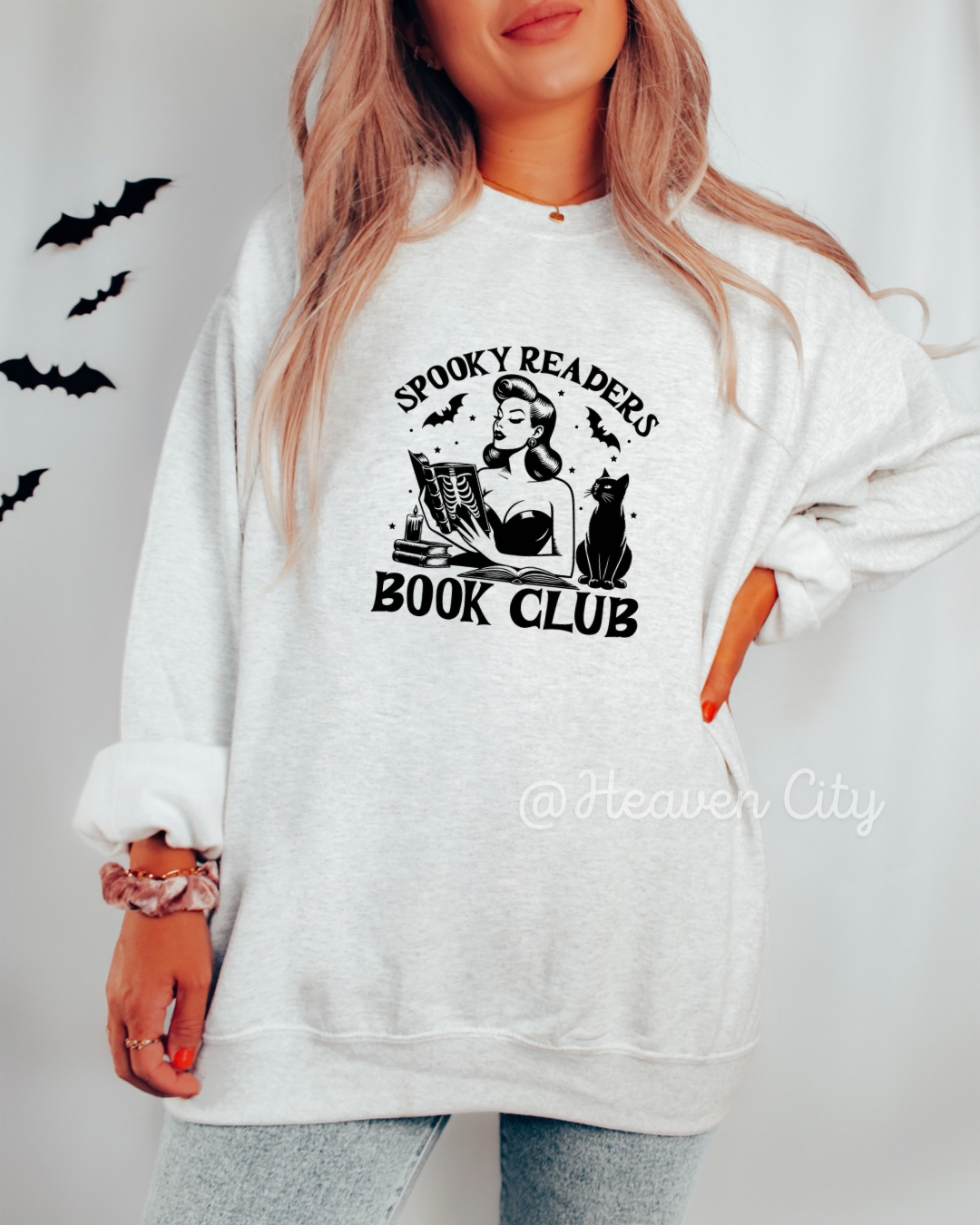 Spooky Readers Book Club Crewneck