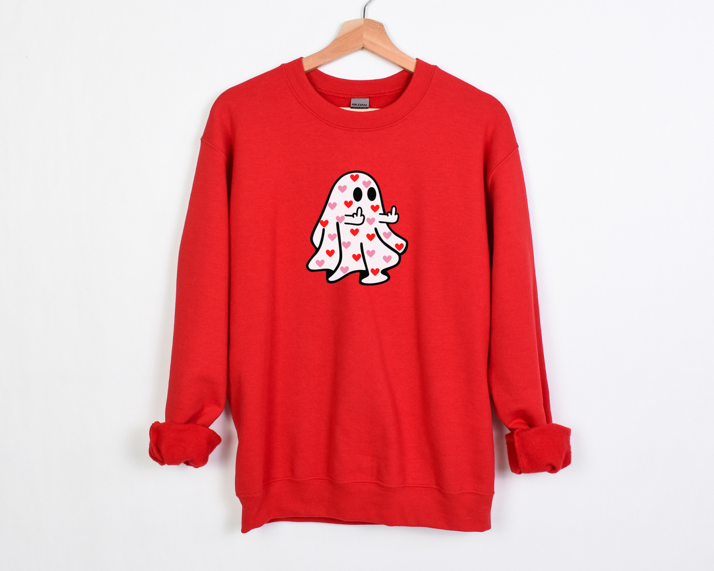 Middle Finger Ghost Sweatshirt