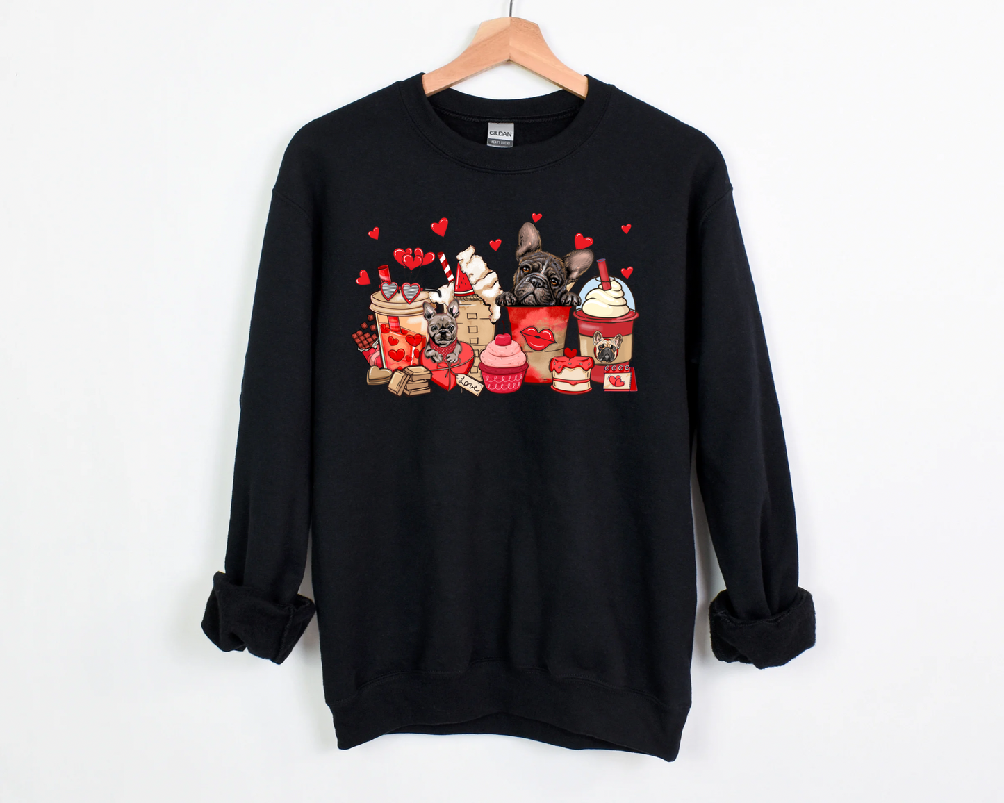 Frenchie Coffee Love Sweatshirt