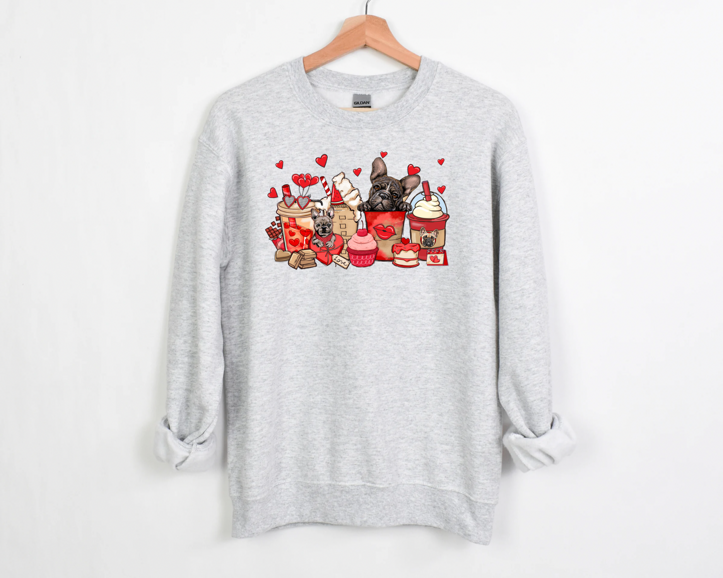 Frenchie Coffee Love Sweatshirt