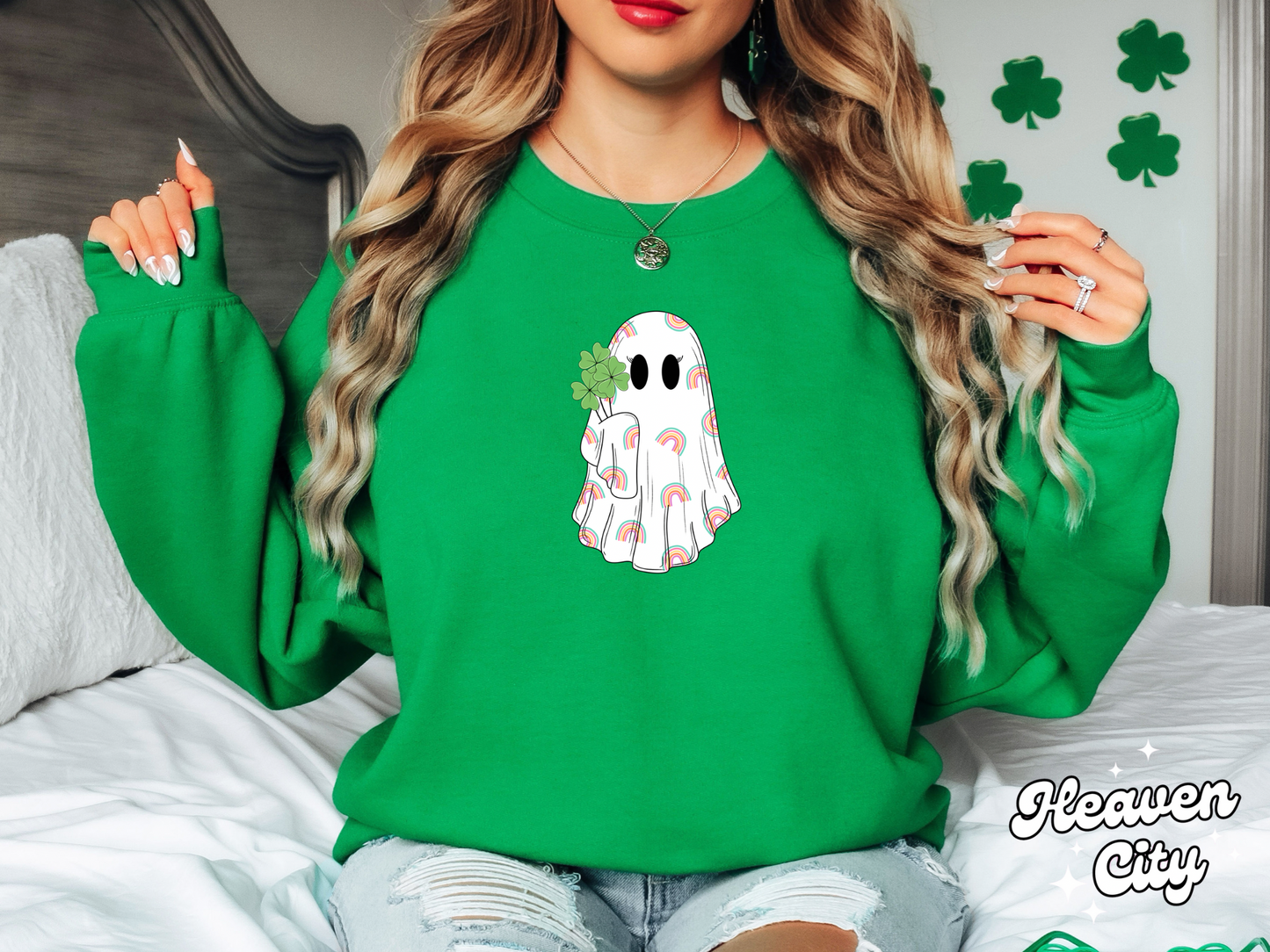 Rainbow Ghost Sweatshirt