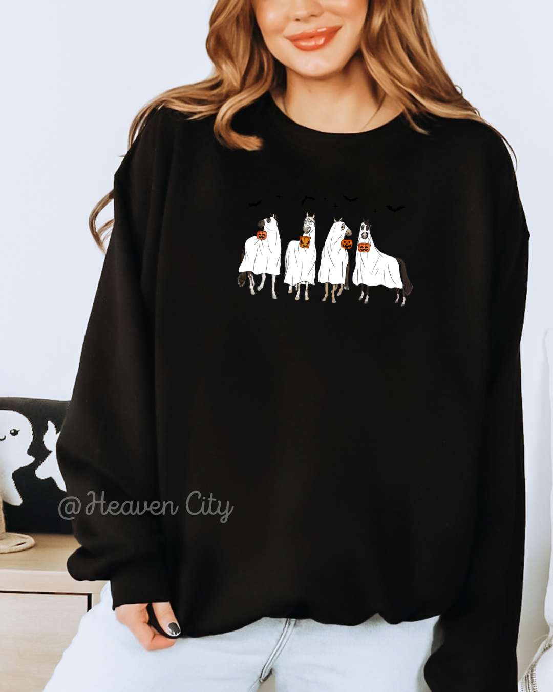 Ghost Horses Crewneck