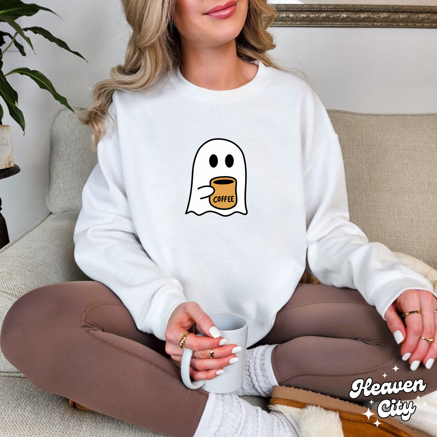 Coffee Ghost Sweatshirt