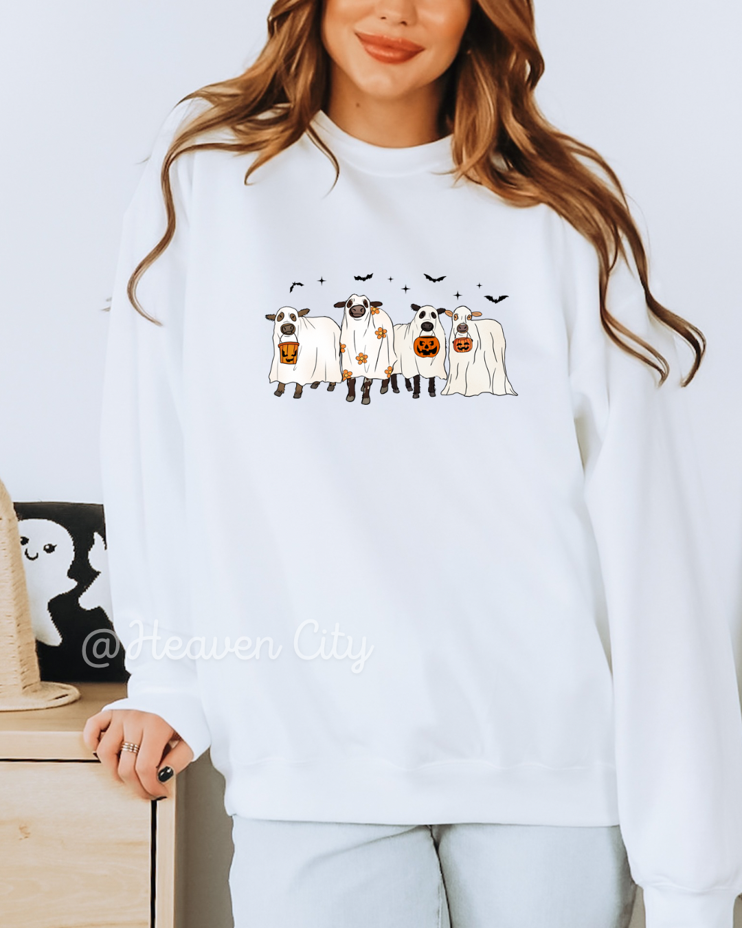 Ghost Cows Crewneck