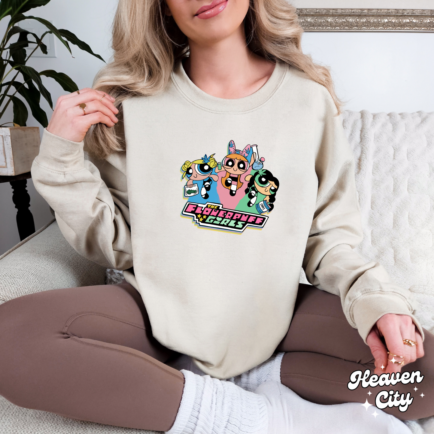Flowerpuff Girls Crewneck
