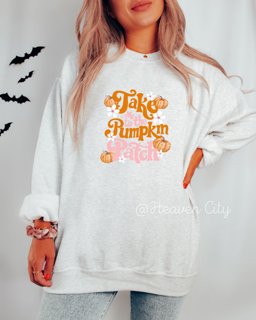 Take Me To The Pumpkin Patch Crewneck