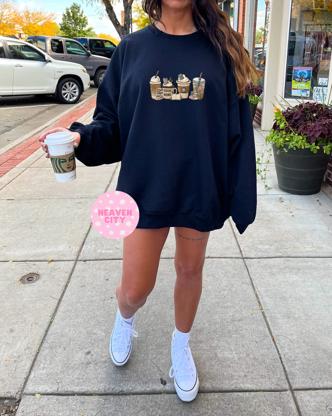 Coffee And Books Sweatshirt
