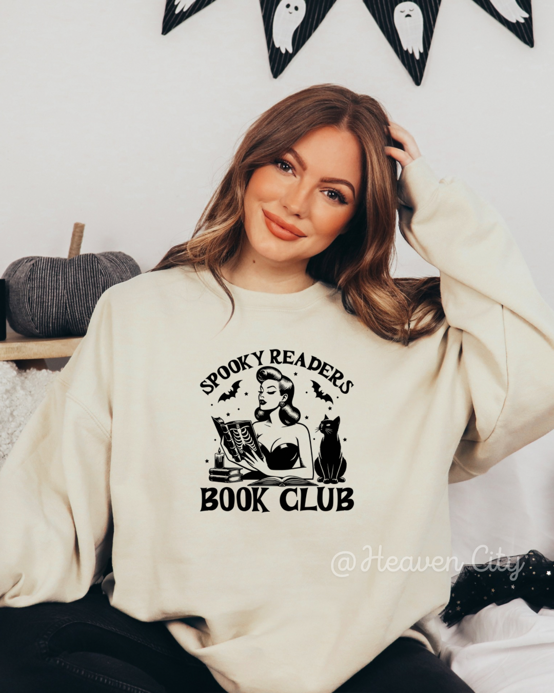 Spooky Readers Book Club Crewneck
