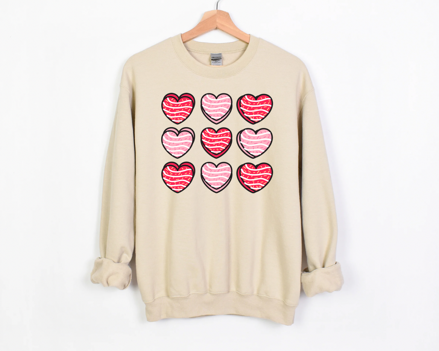 Heart Cakes Sweatshirt