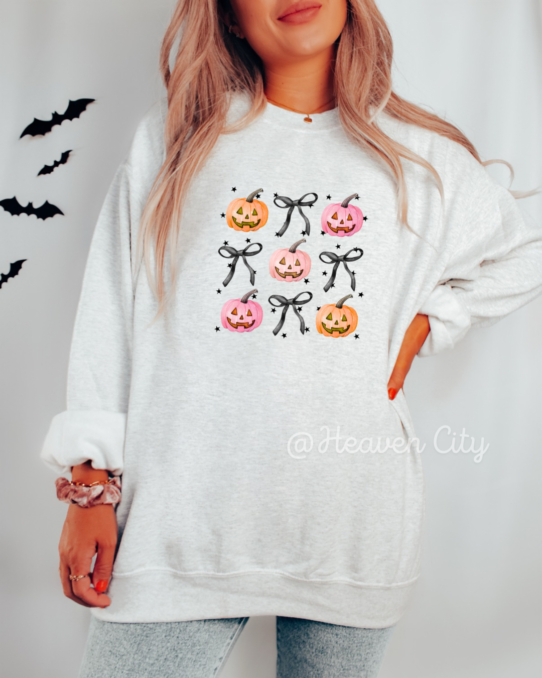 Coquette Pumpkins Crewneck