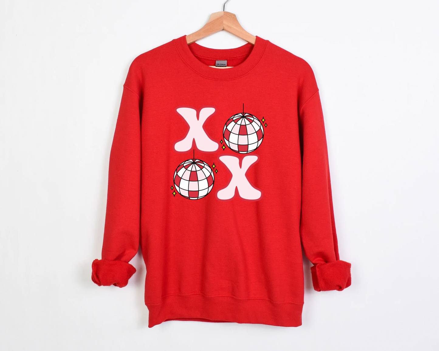 XOXO Disco Ball Sweatshirt