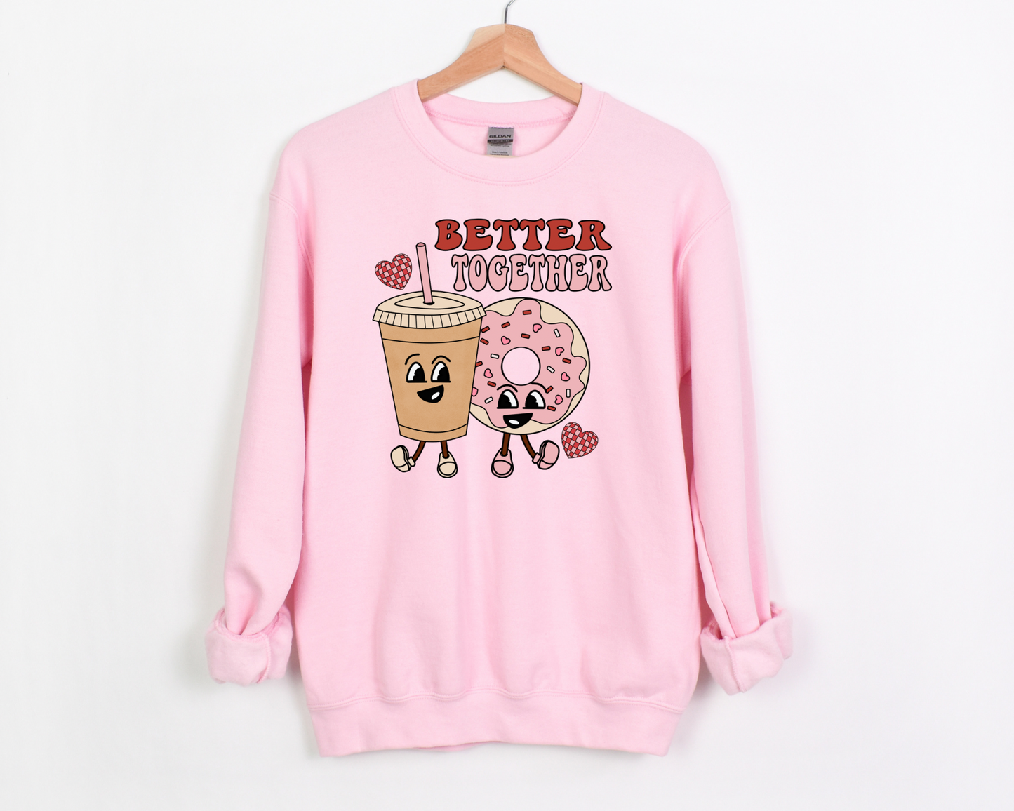 Better Together Coffee & Donut Sweatshirt