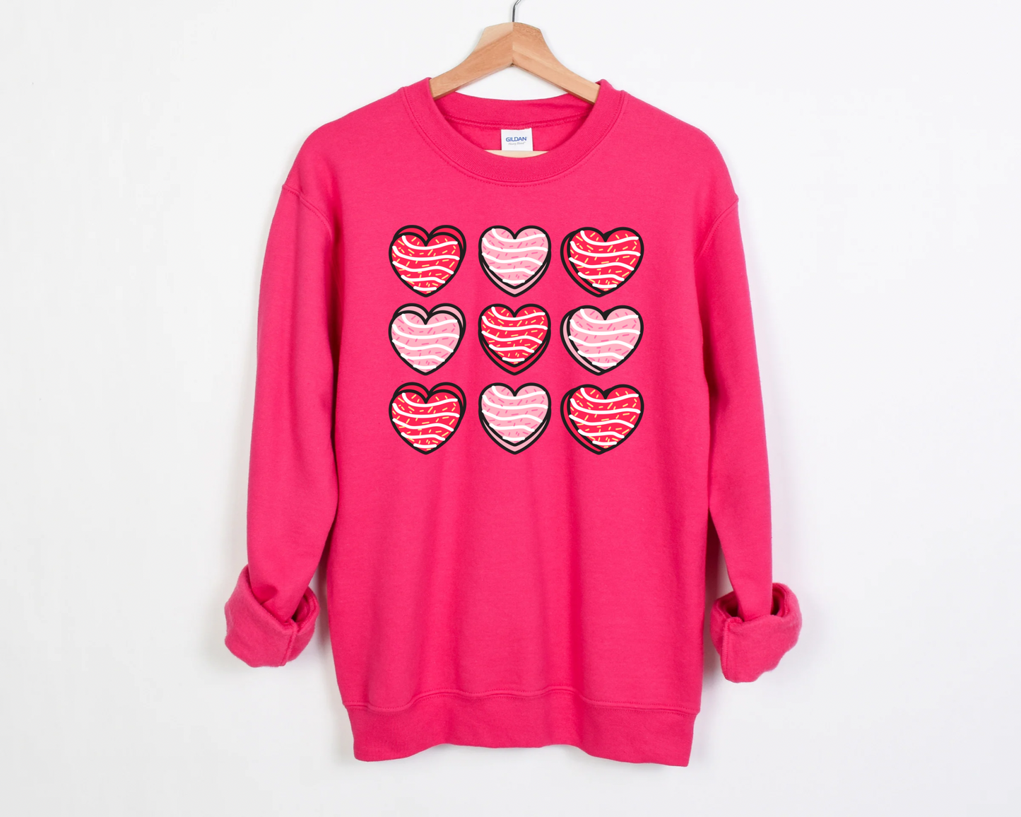 Heart Cakes Sweatshirt