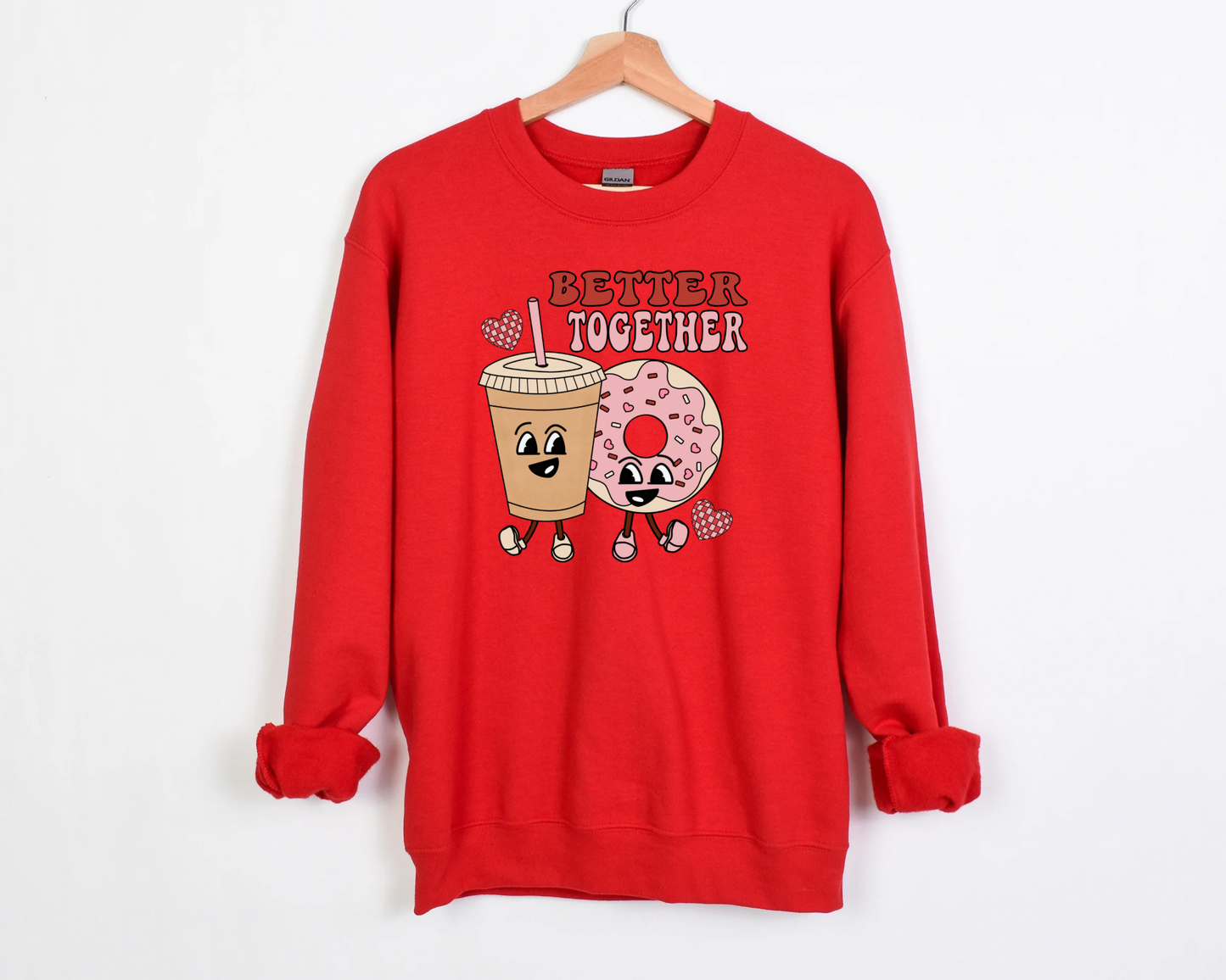 Better Together Coffee & Donut Sweatshirt