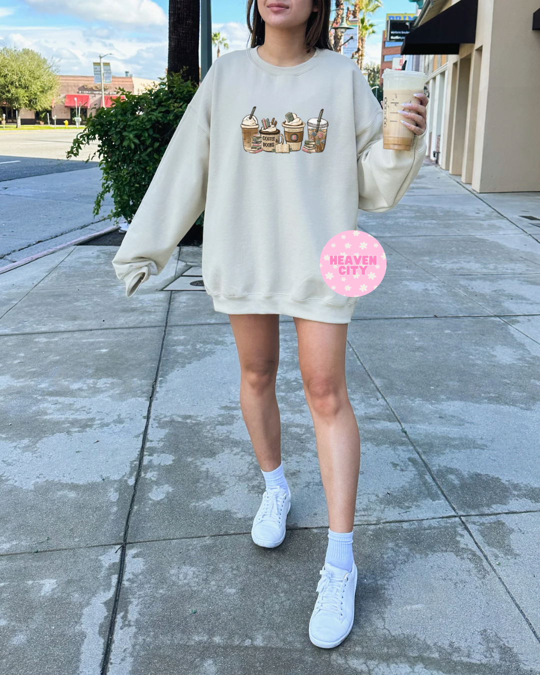 Coffee And Books Sweatshirt