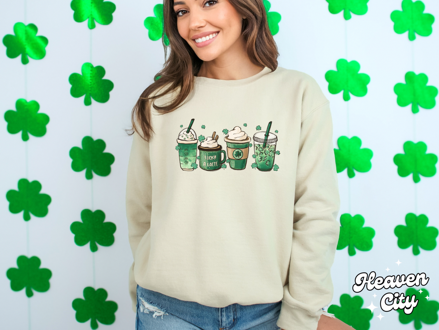 Lucky A Latte Sweatshirt