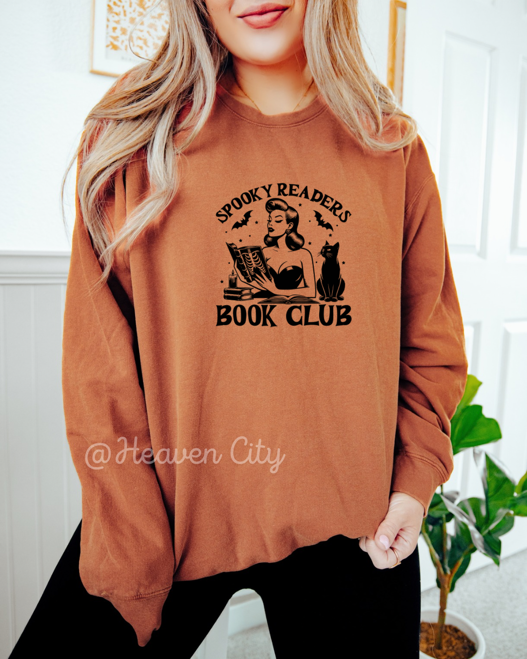 Spooky Readers Book Club Crewneck
