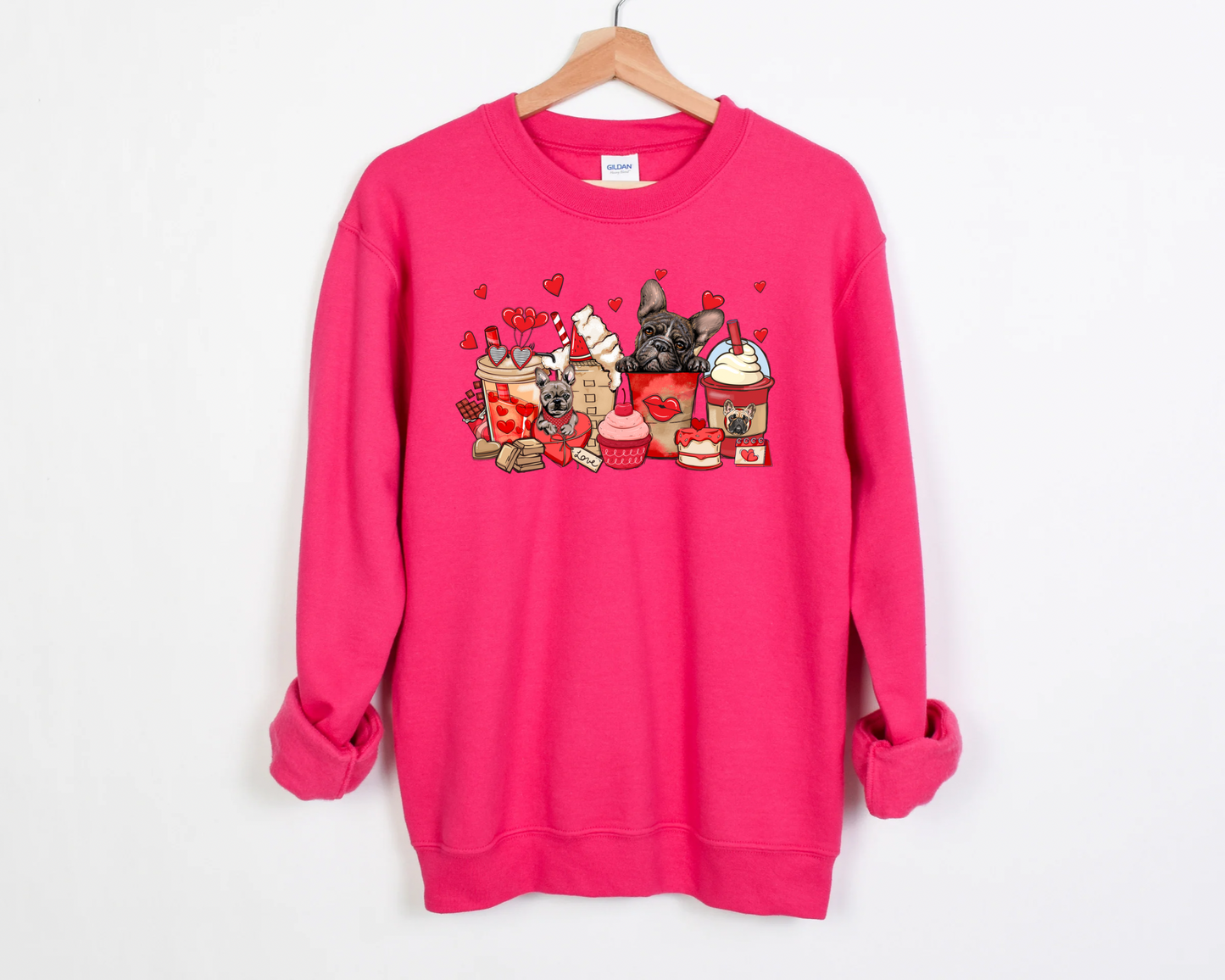 Frenchie Coffee Love Sweatshirt