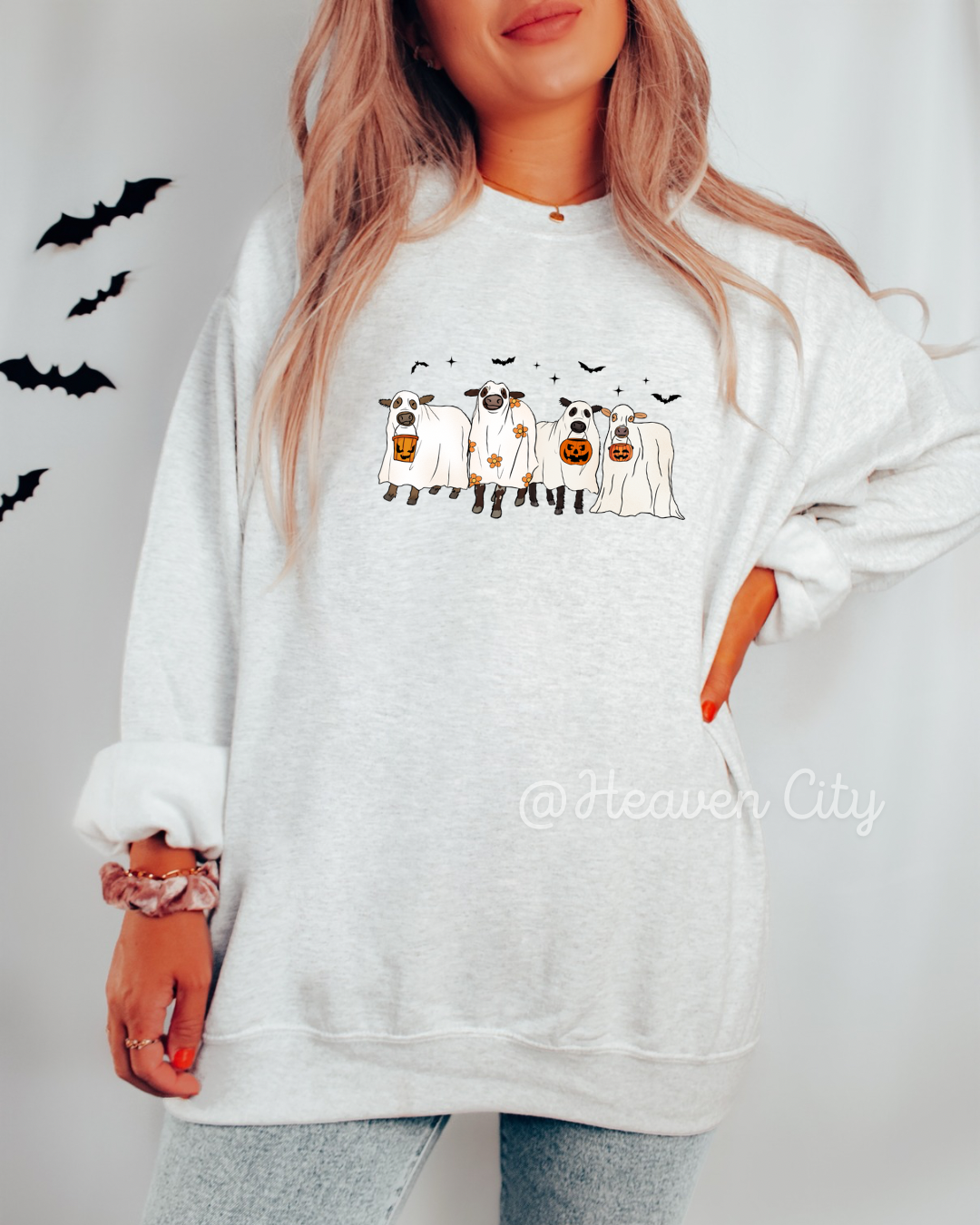 Ghost Cows Crewneck