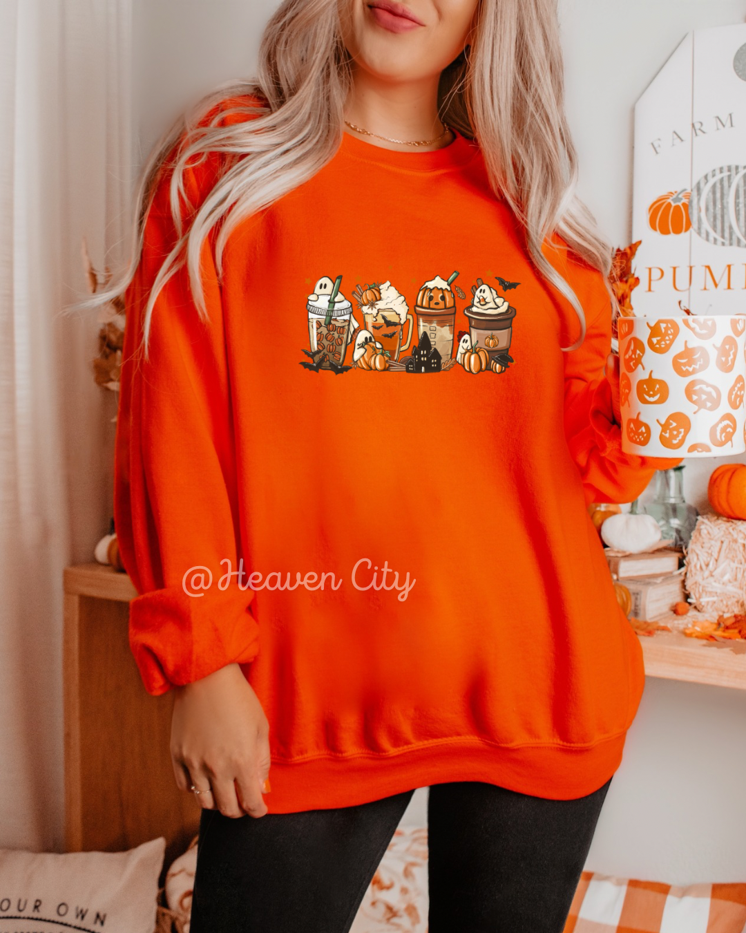 Pumpkin Coffee Crewneck
