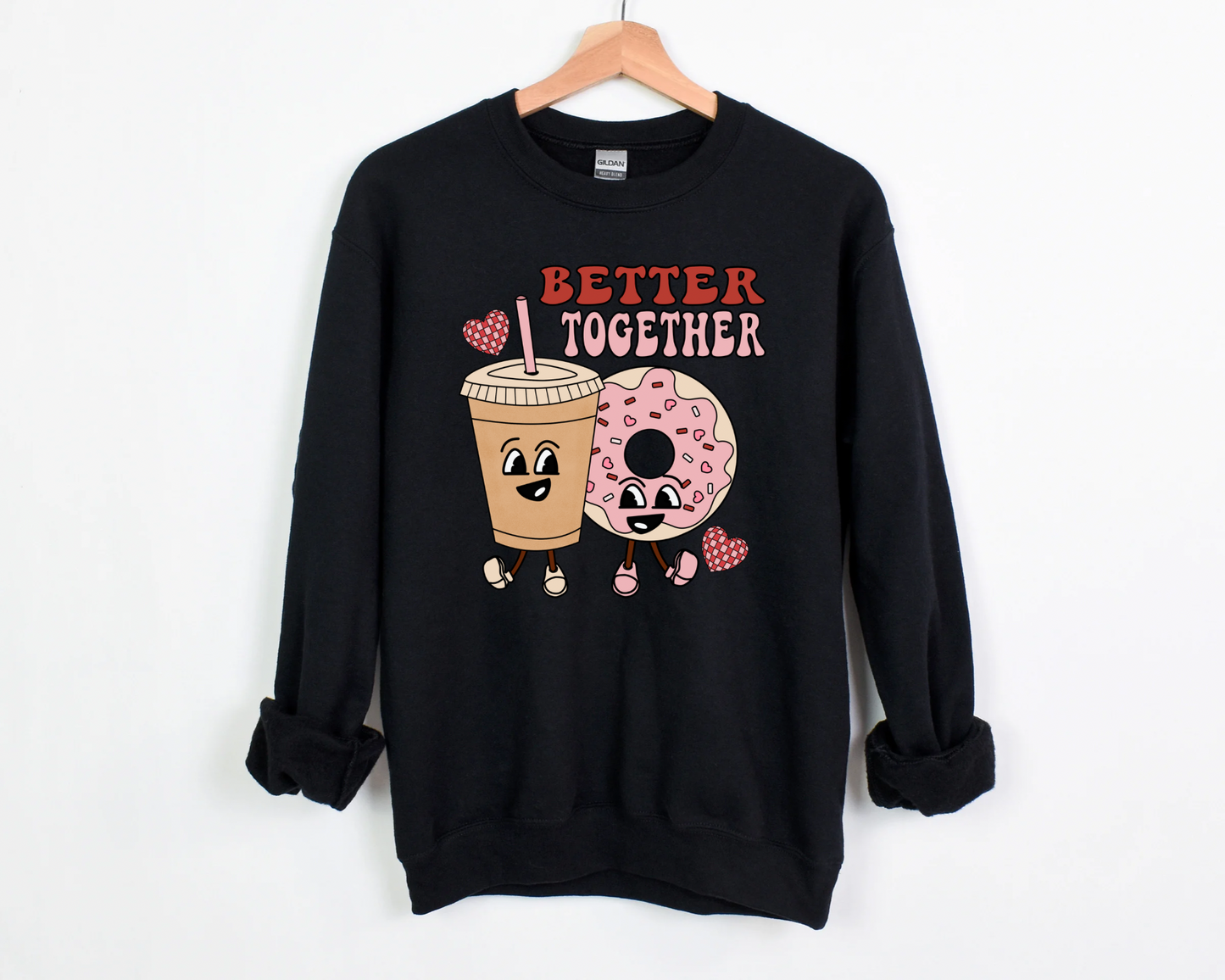 Better Together Coffee & Donut Sweatshirt
