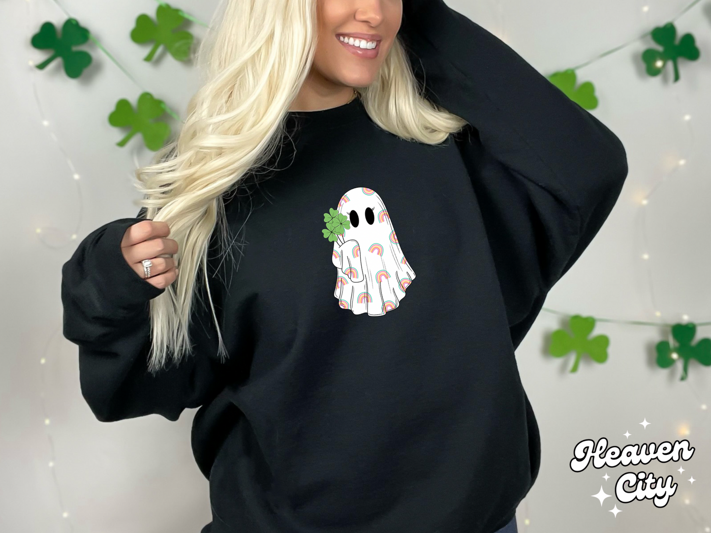 Rainbow Ghost Sweatshirt