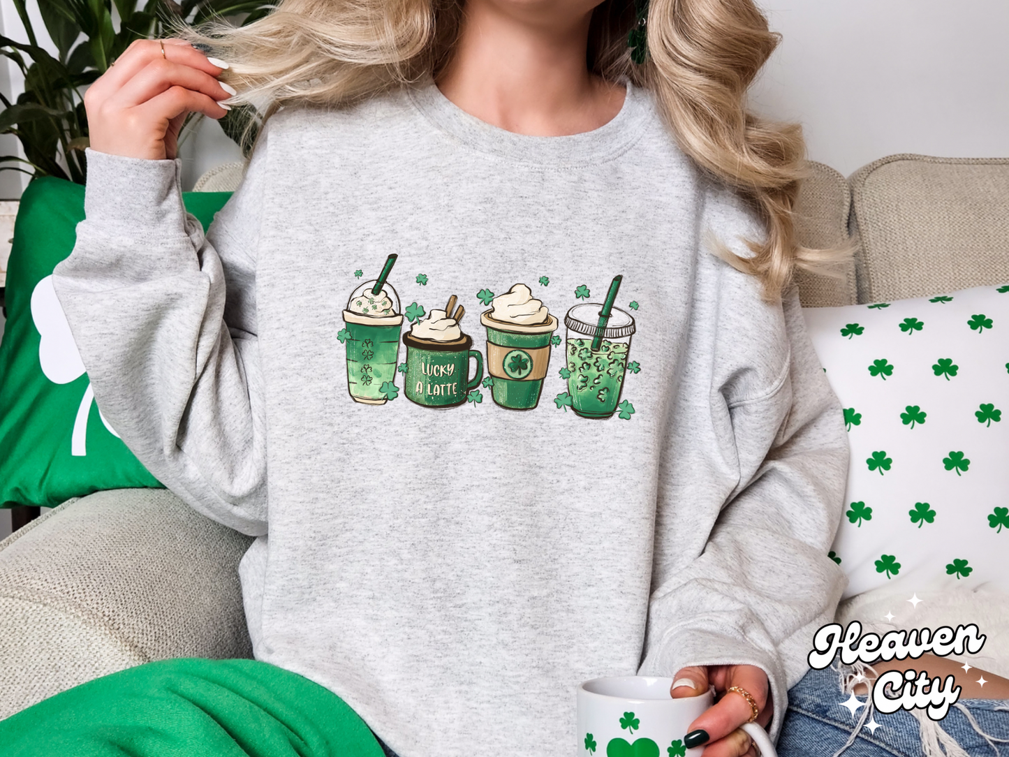 Lucky A Latte Sweatshirt