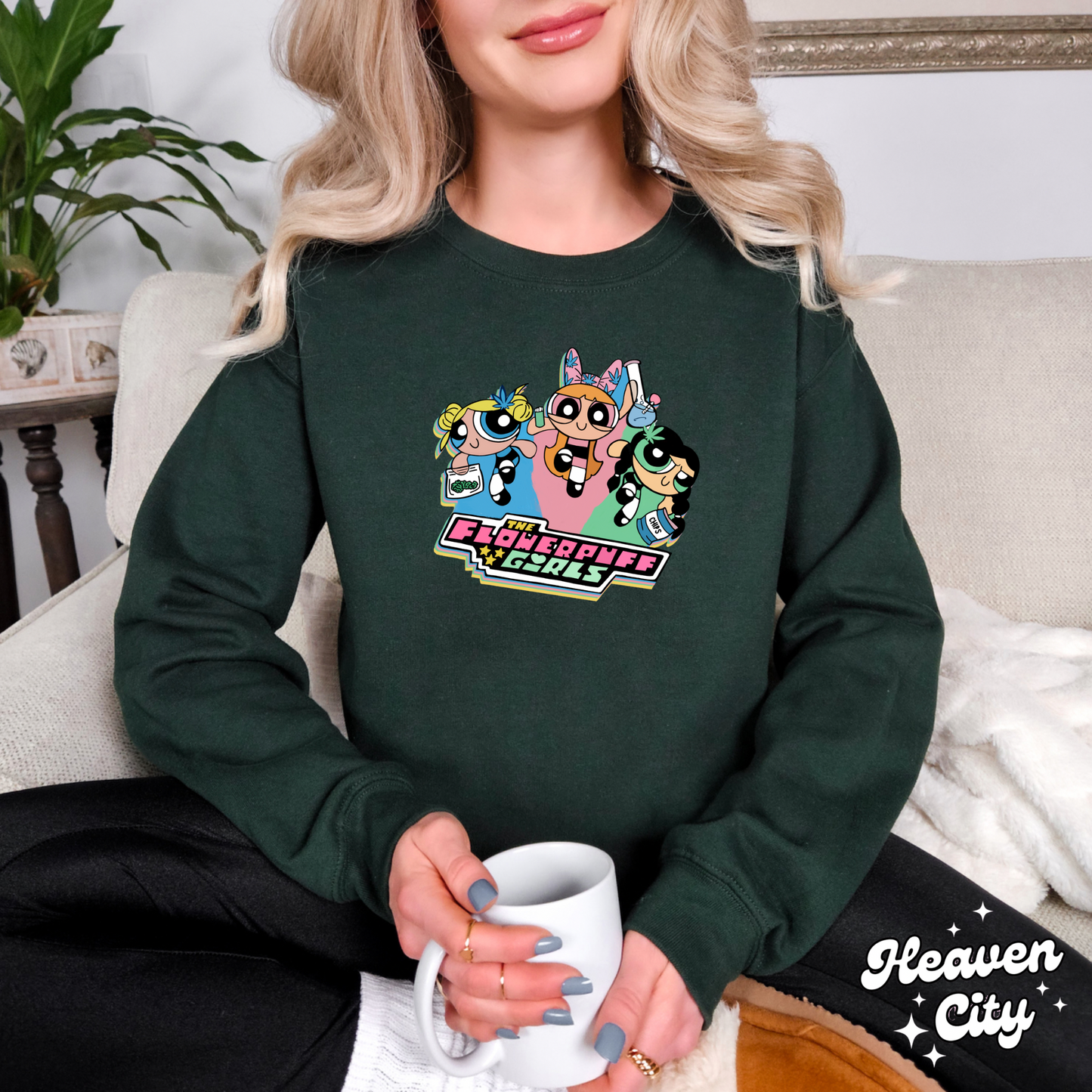 Flowerpuff Girls Crewneck