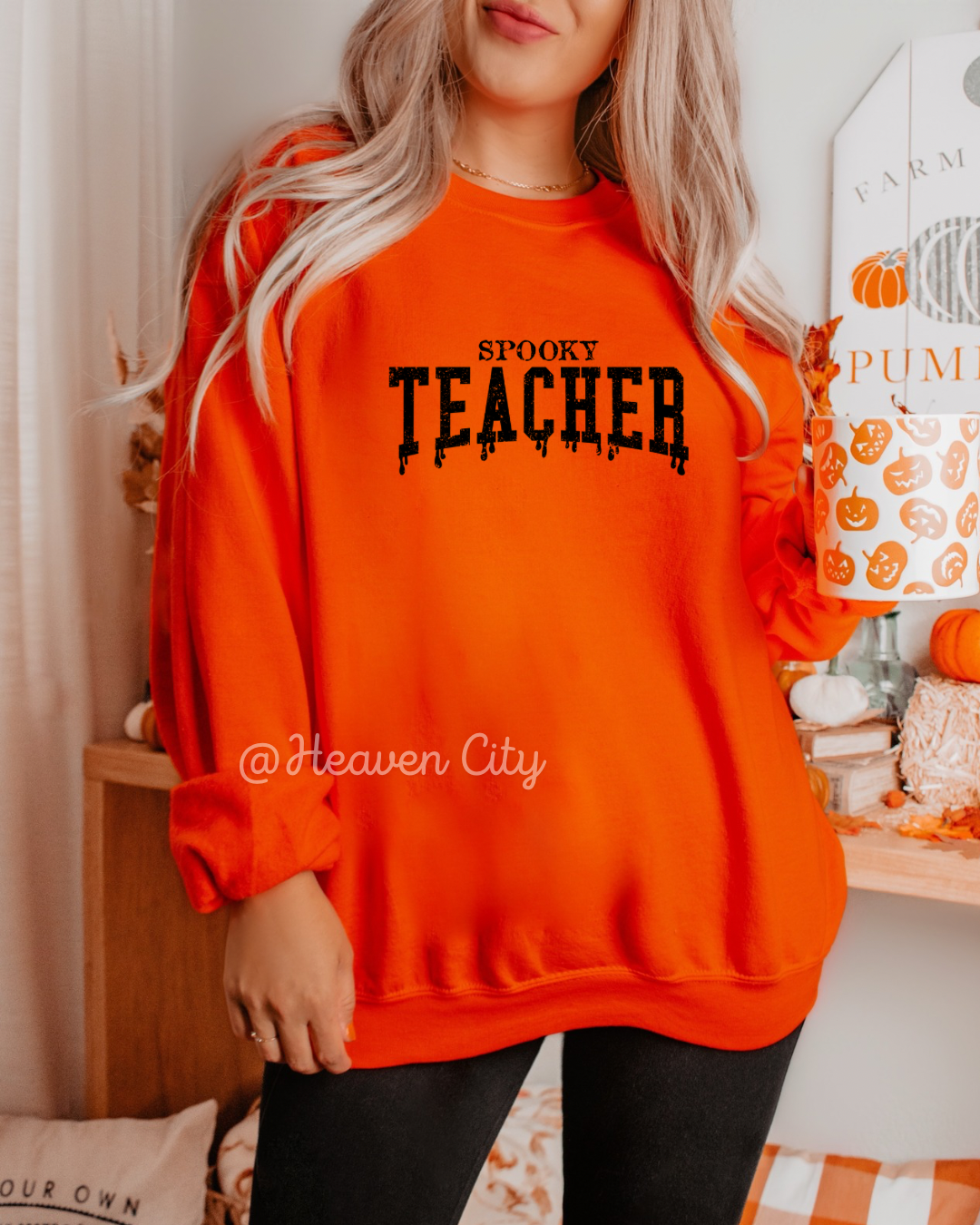 Spooky Teacher Crewneck