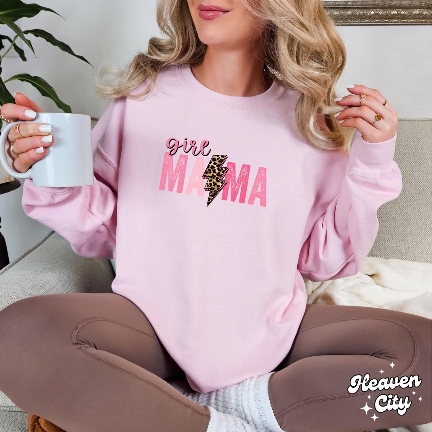 Bolt Girl Mama Sweatshirt