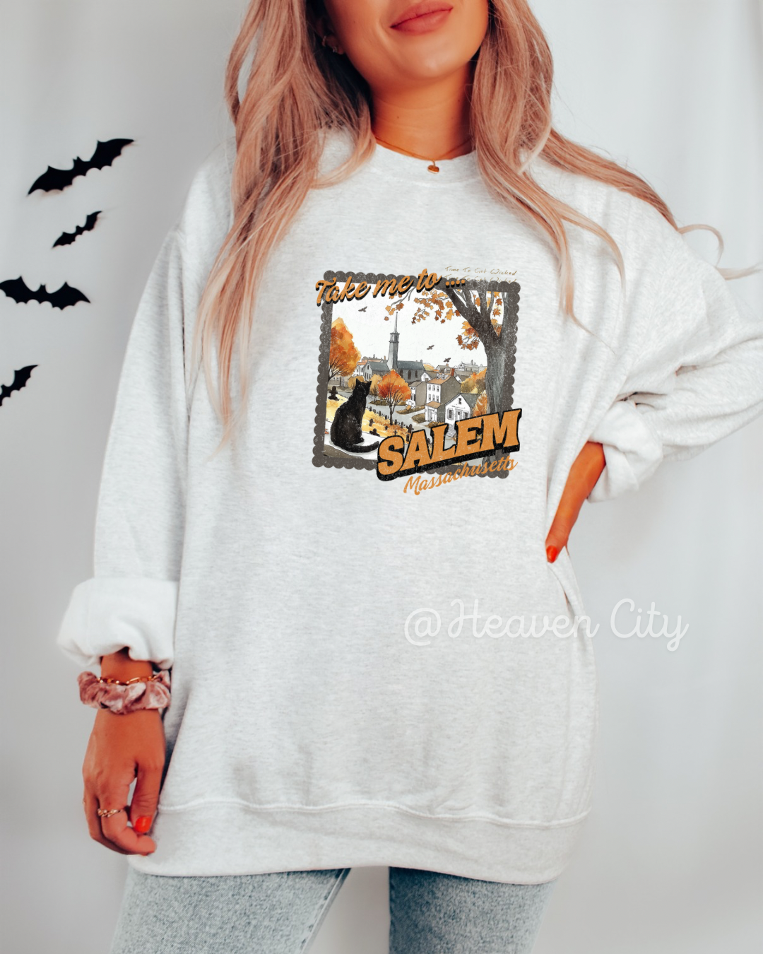 Take Me To Salem Massachusetts Crewneck