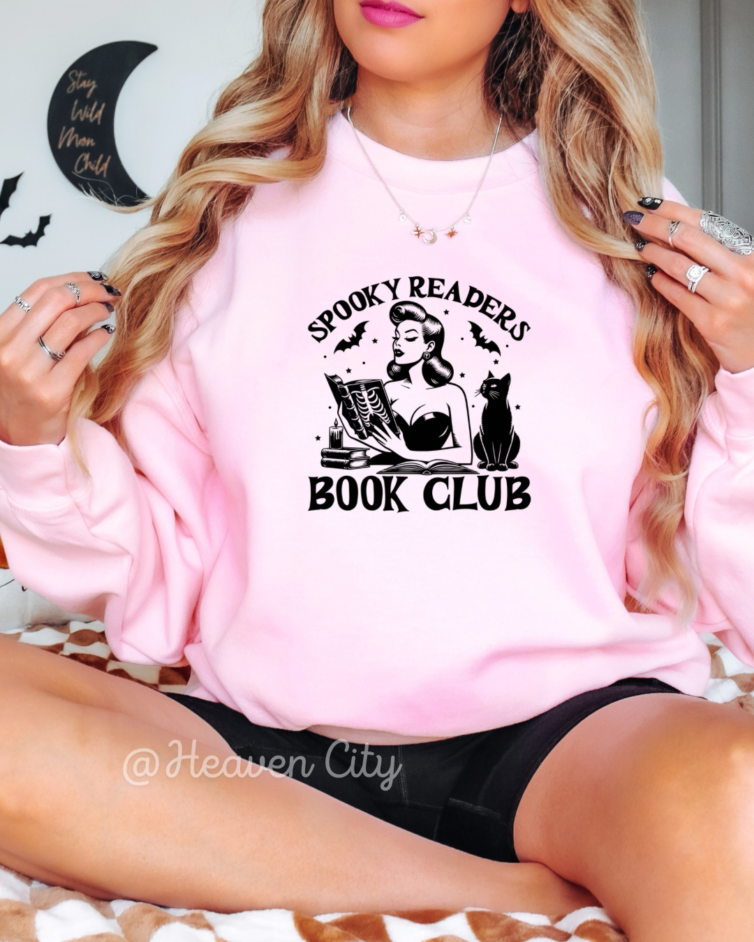 Spooky Readers Book Club Crewneck