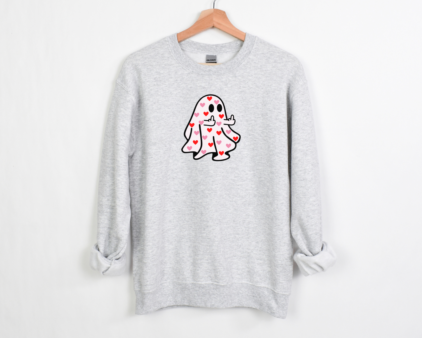 Middle Finger Ghost Sweatshirt