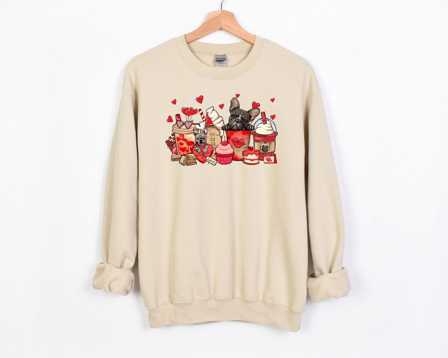 Frenchie Coffee Love Sweatshirt