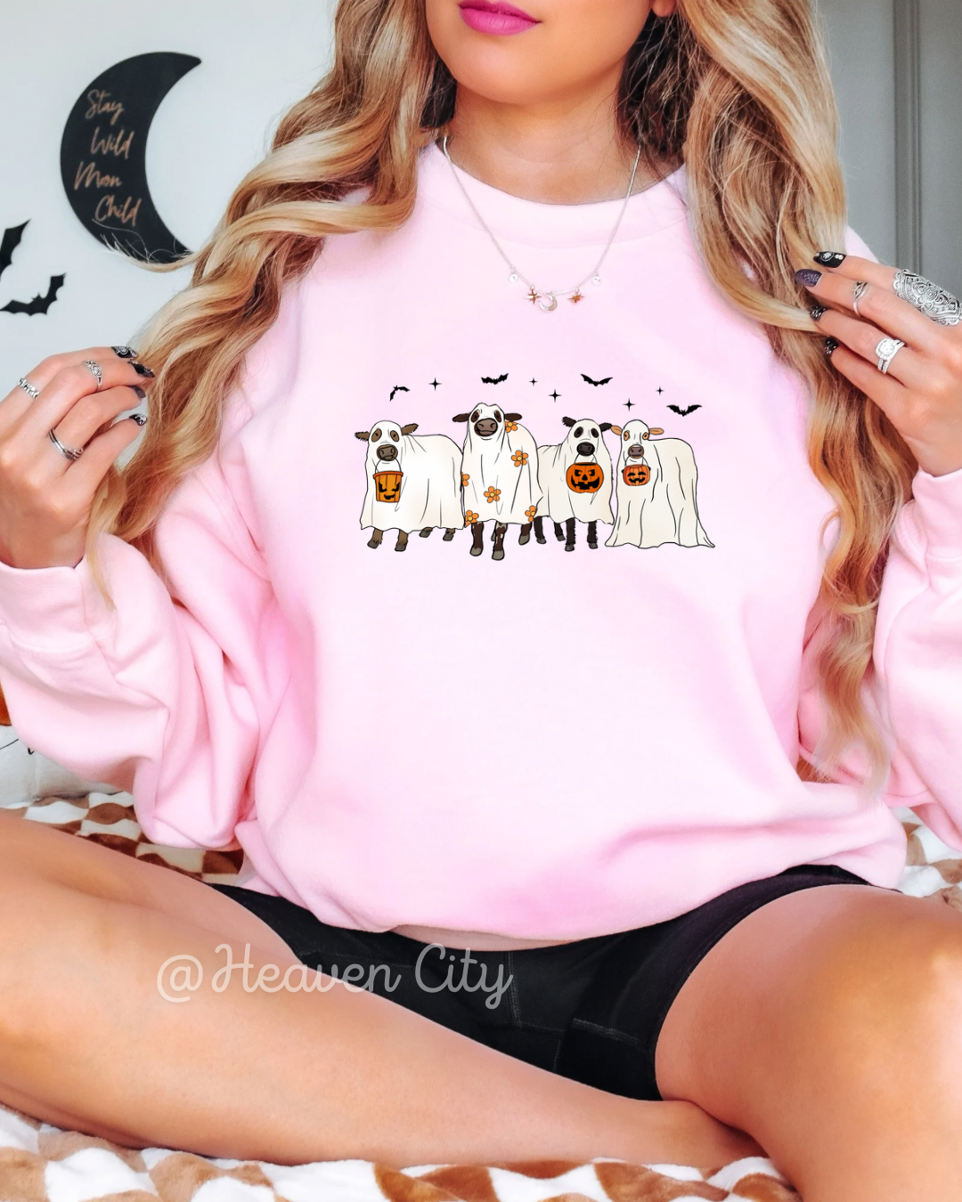 Ghost Cows Crewneck