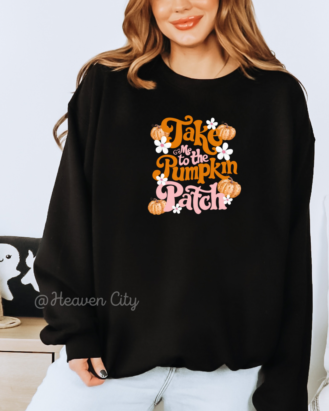 Take Me To The Pumpkin Patch Crewneck