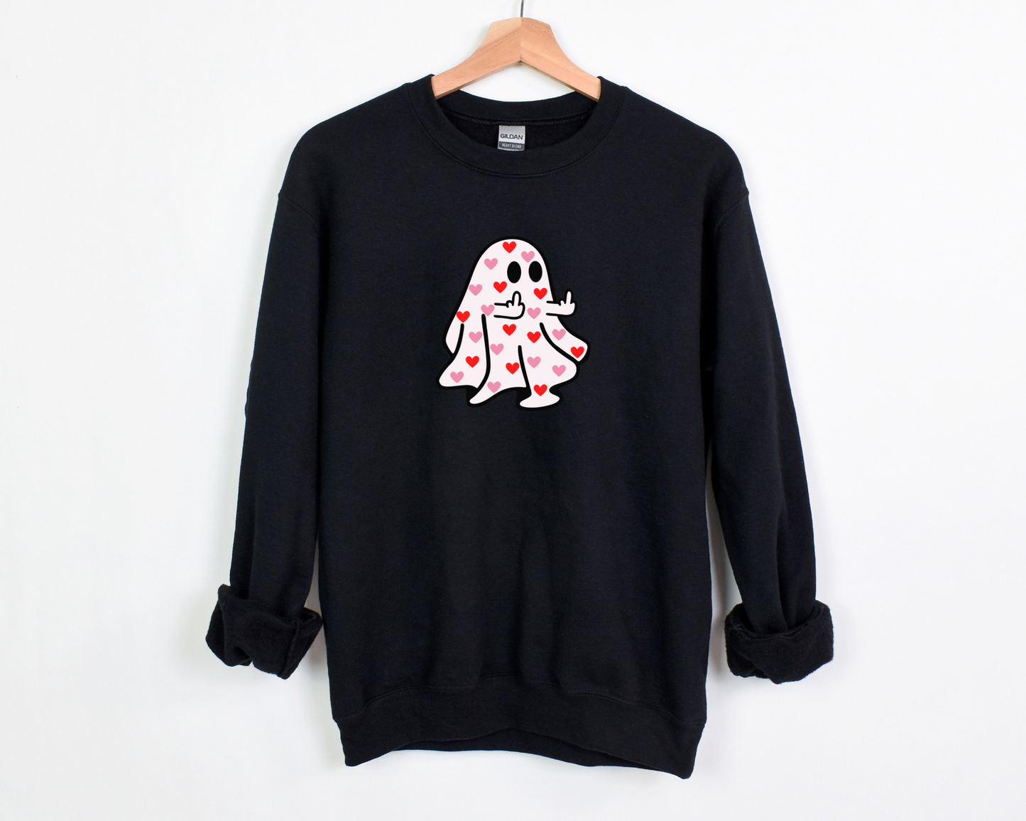 Middle Finger Ghost Sweatshirt