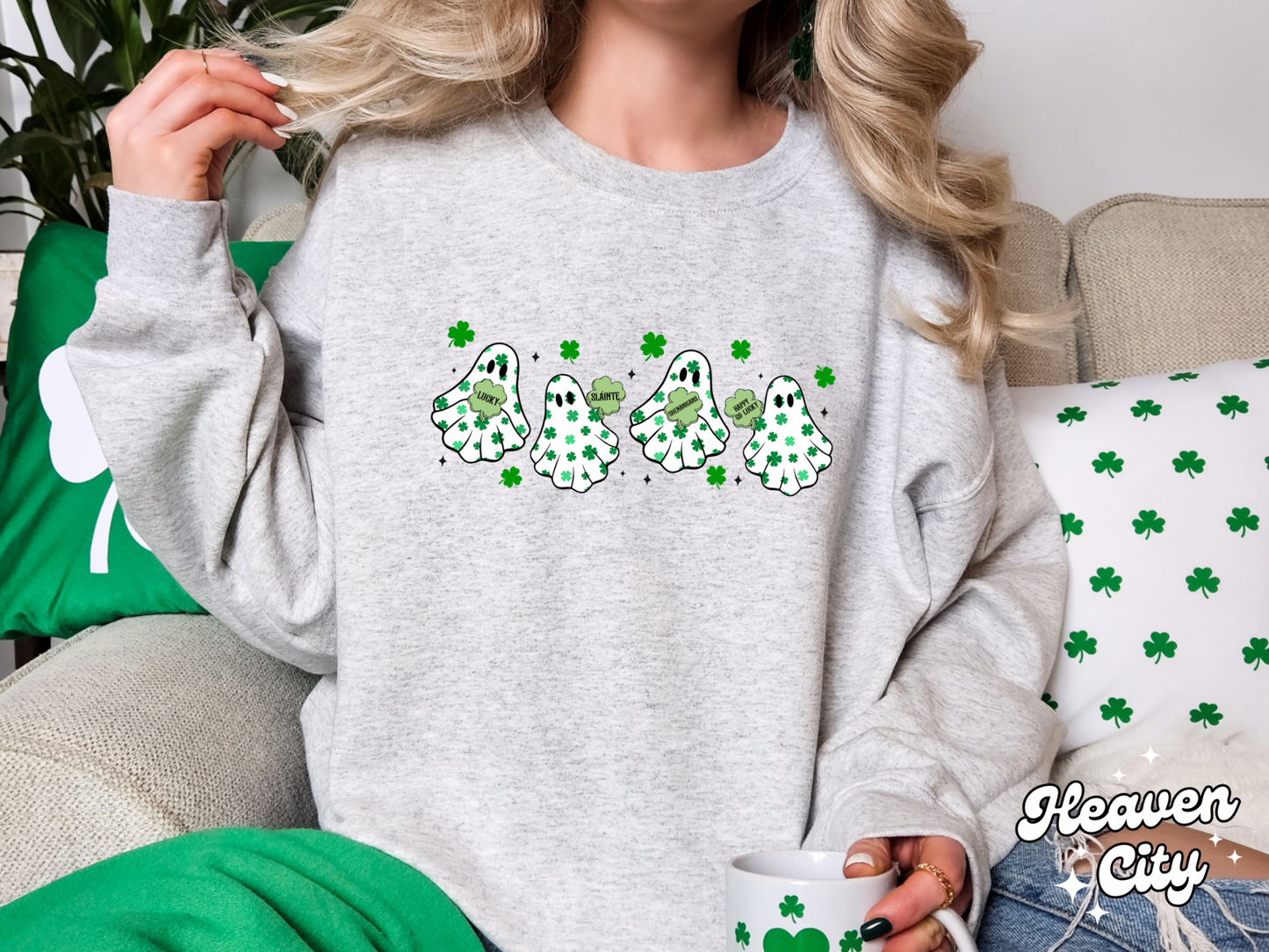 Clover Ghost Sweatshirt