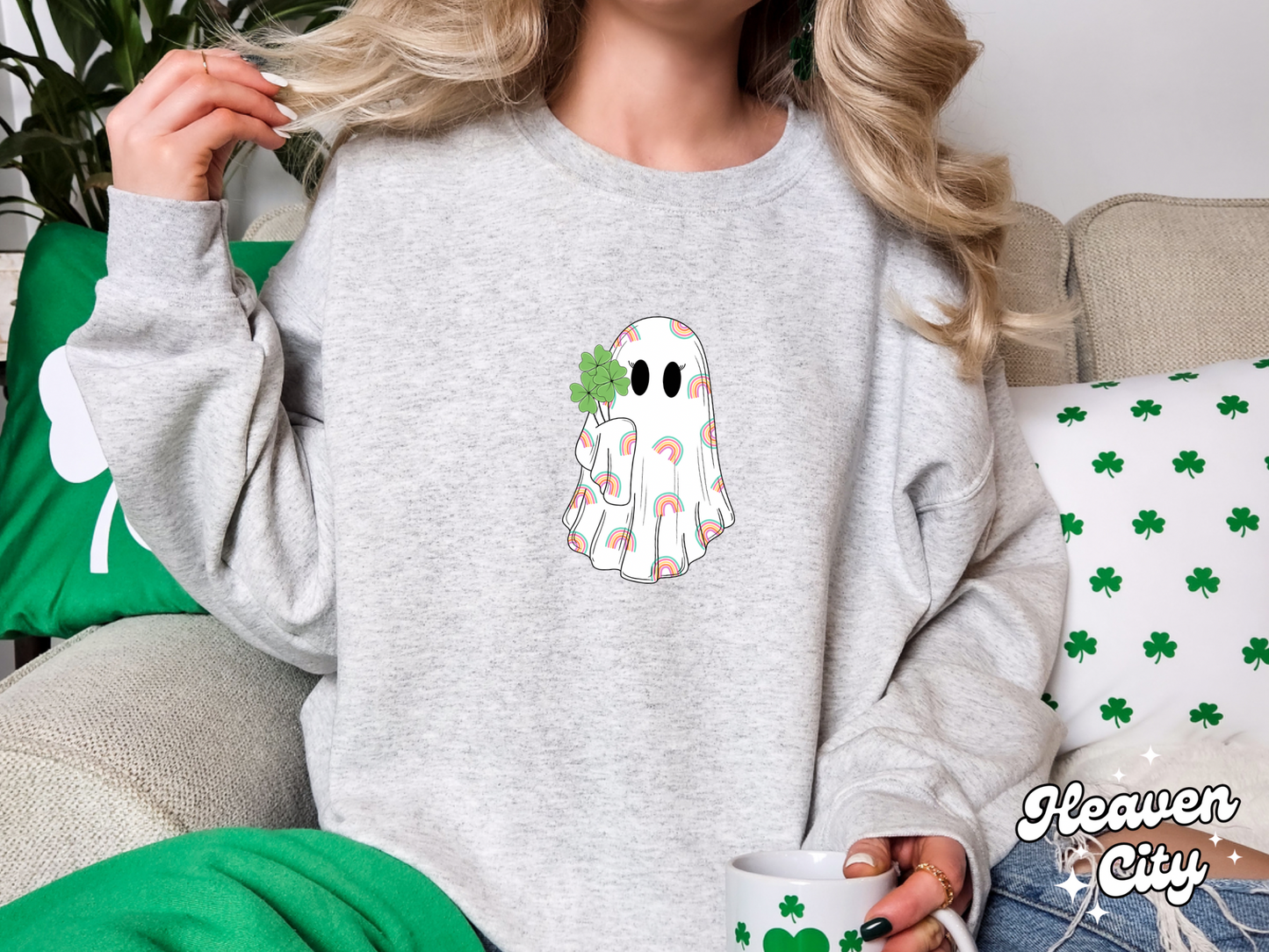 Rainbow Ghost Sweatshirt
