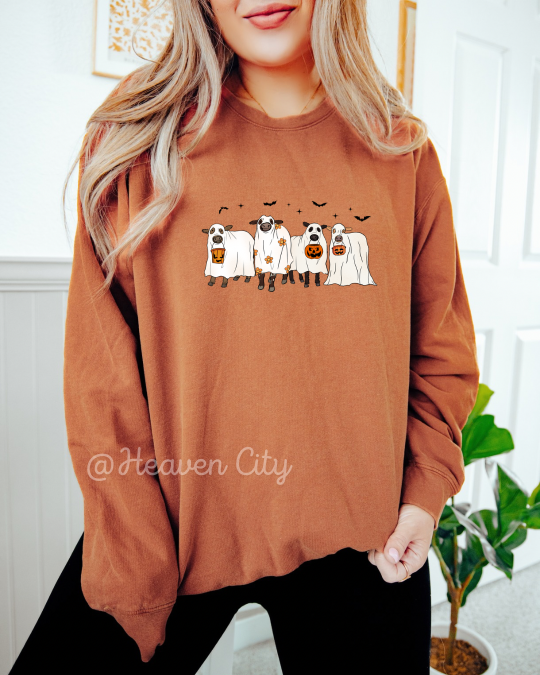 Ghost Cows Crewneck