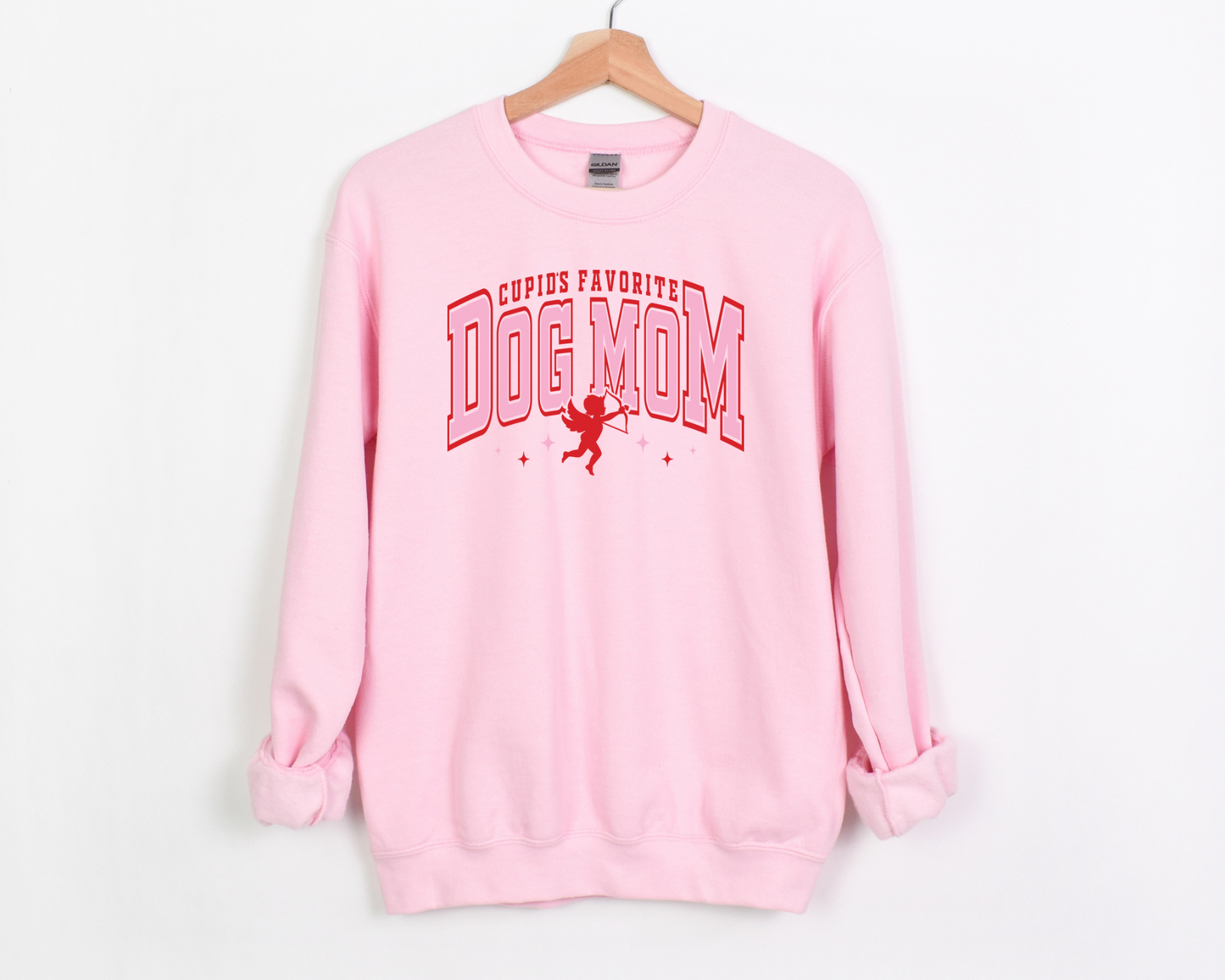 Cupid's Favorite Dog Mom Sweatshirt