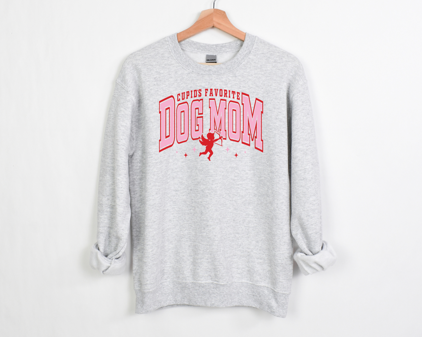 Cupid's Favorite Dog Mom Sweatshirt