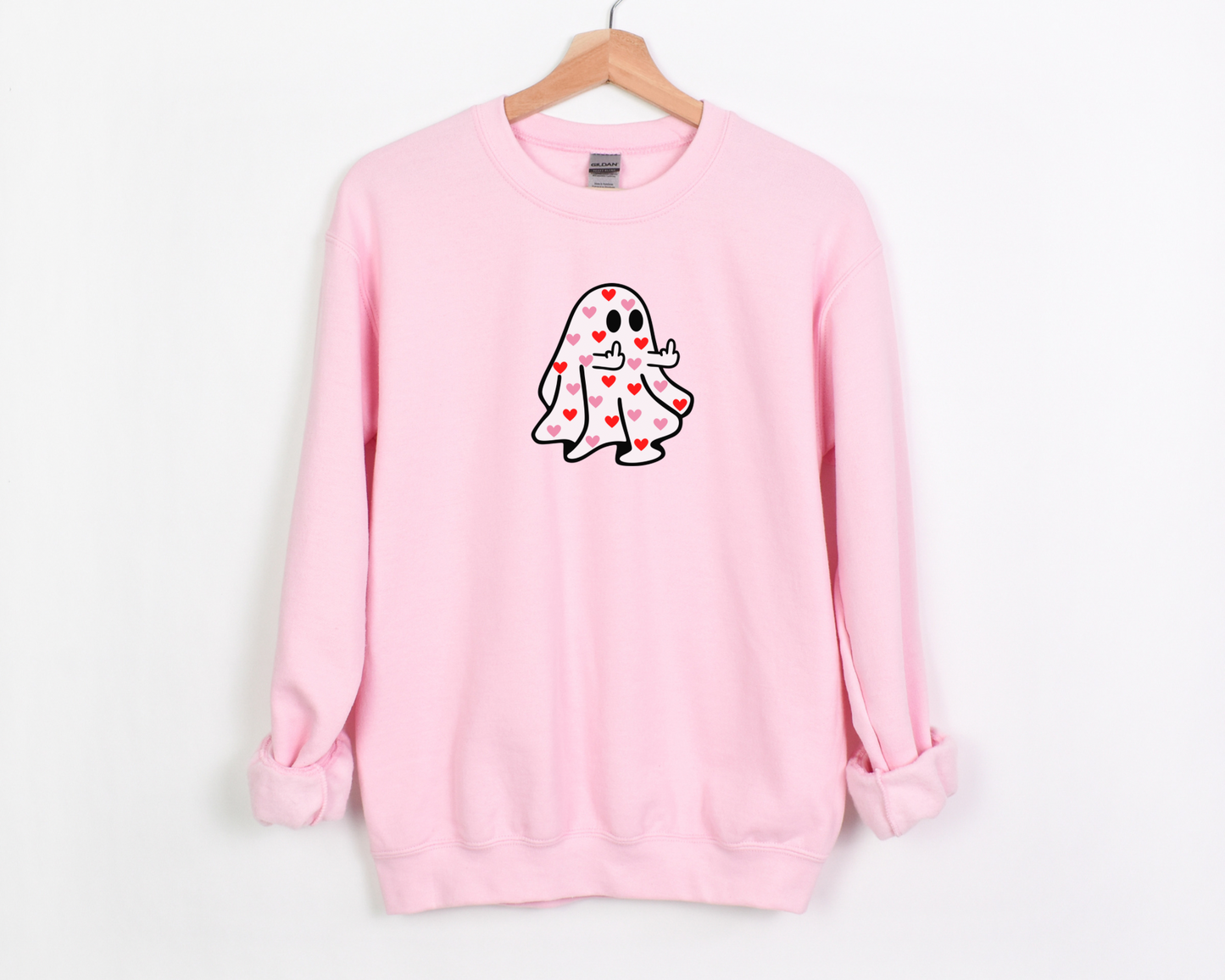 Middle Finger Ghost Sweatshirt