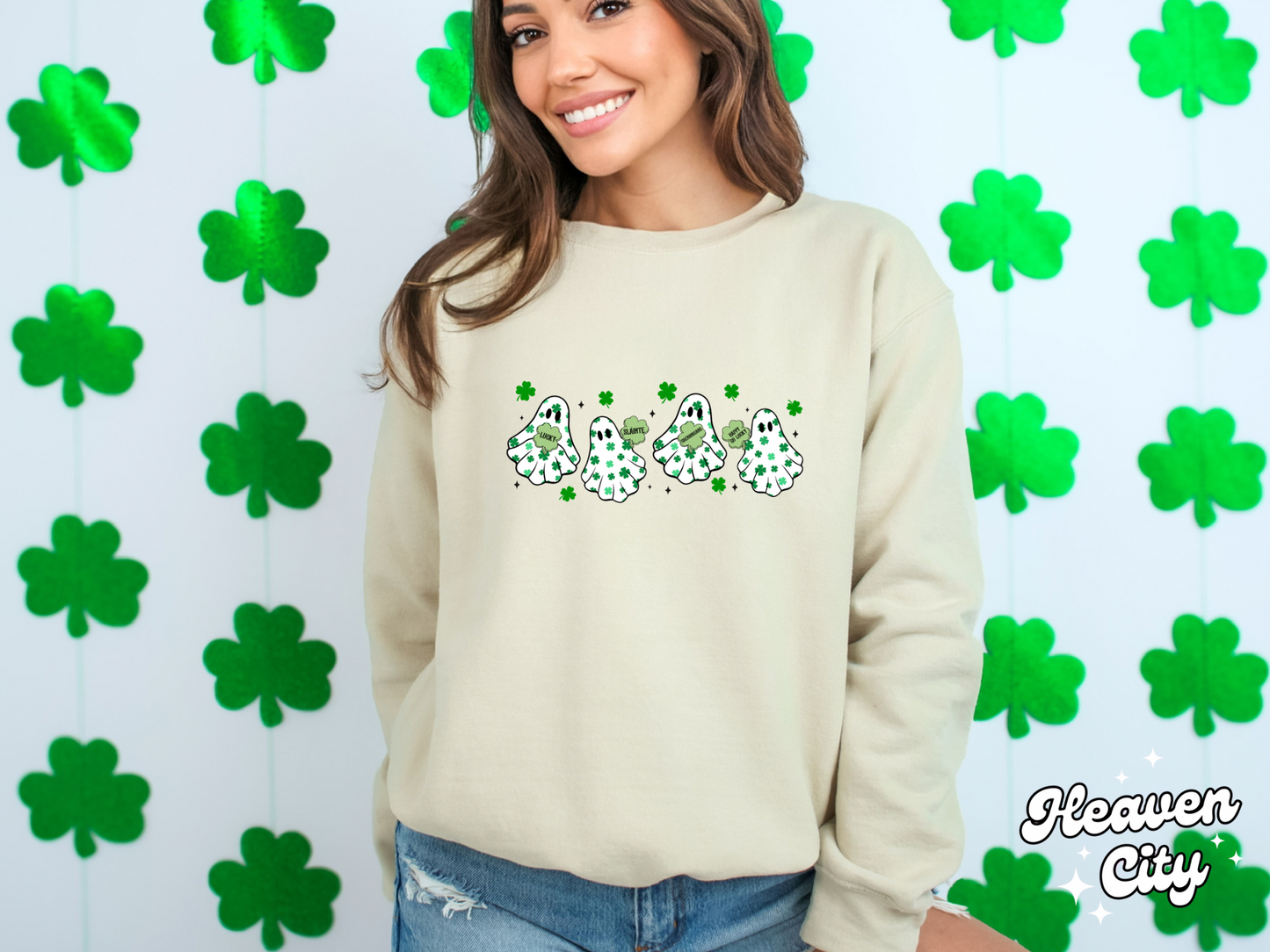 Clover Ghost Sweatshirt