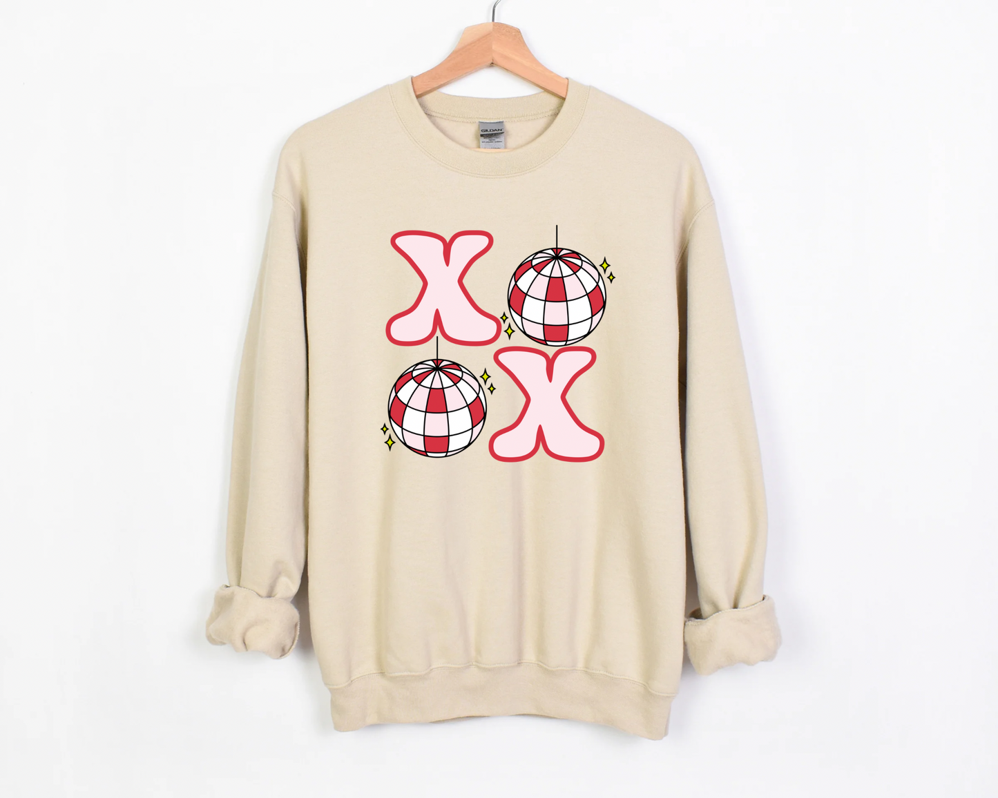XOXO Disco Ball Sweatshirt