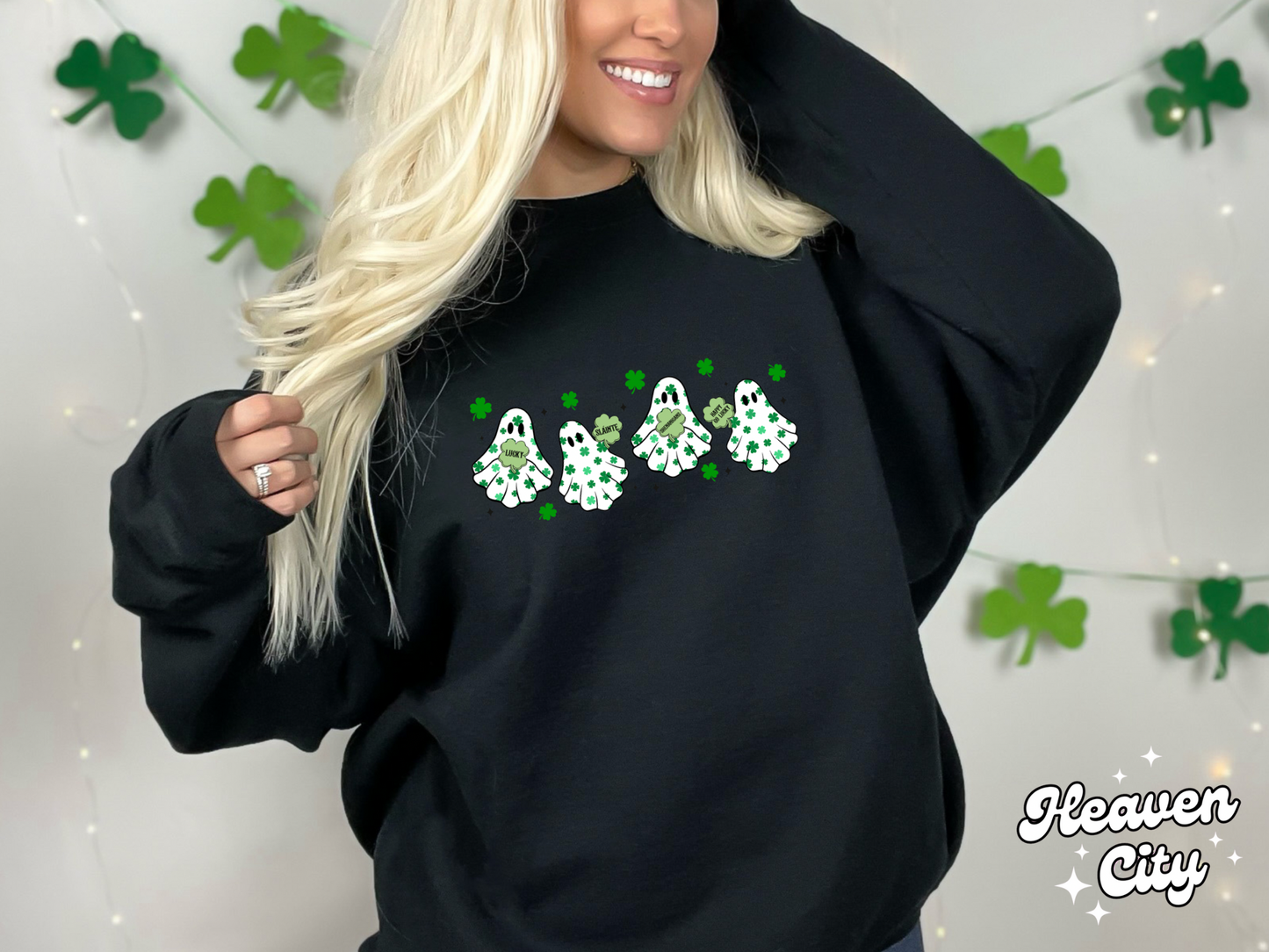 Clover Ghost Sweatshirt