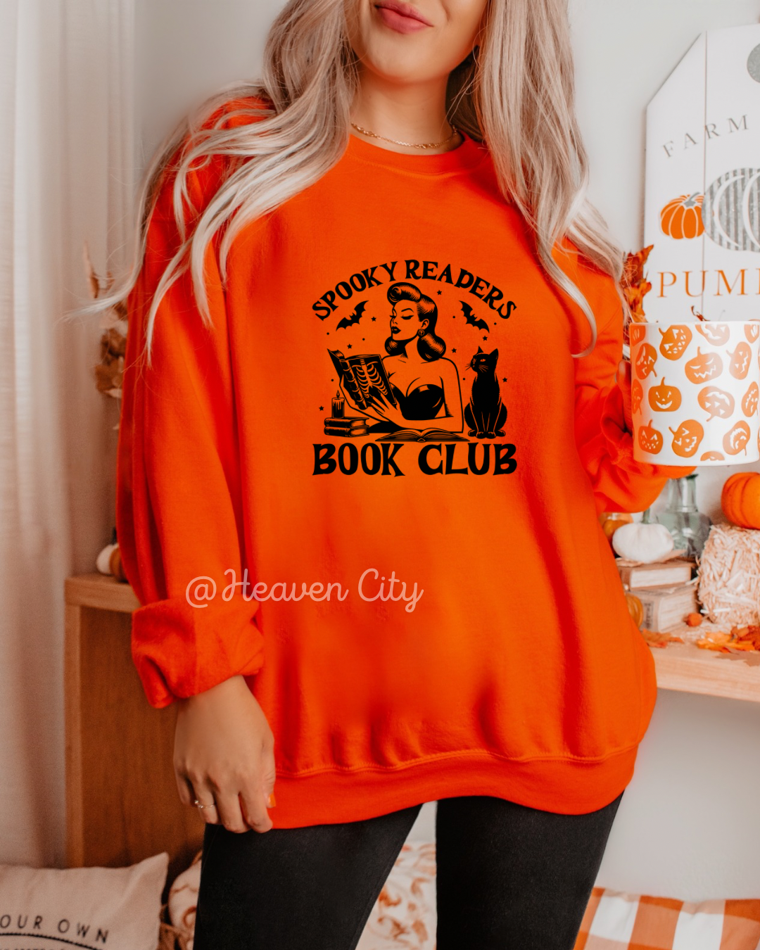 Spooky Readers Book Club Crewneck