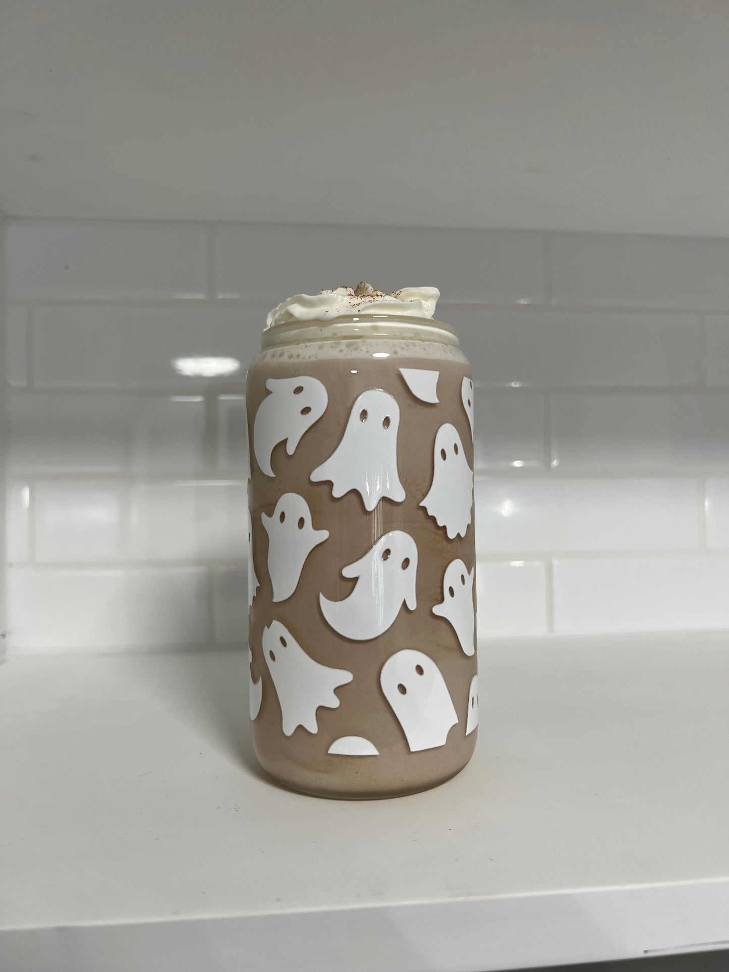 Classic Ghosts Glass Cup
