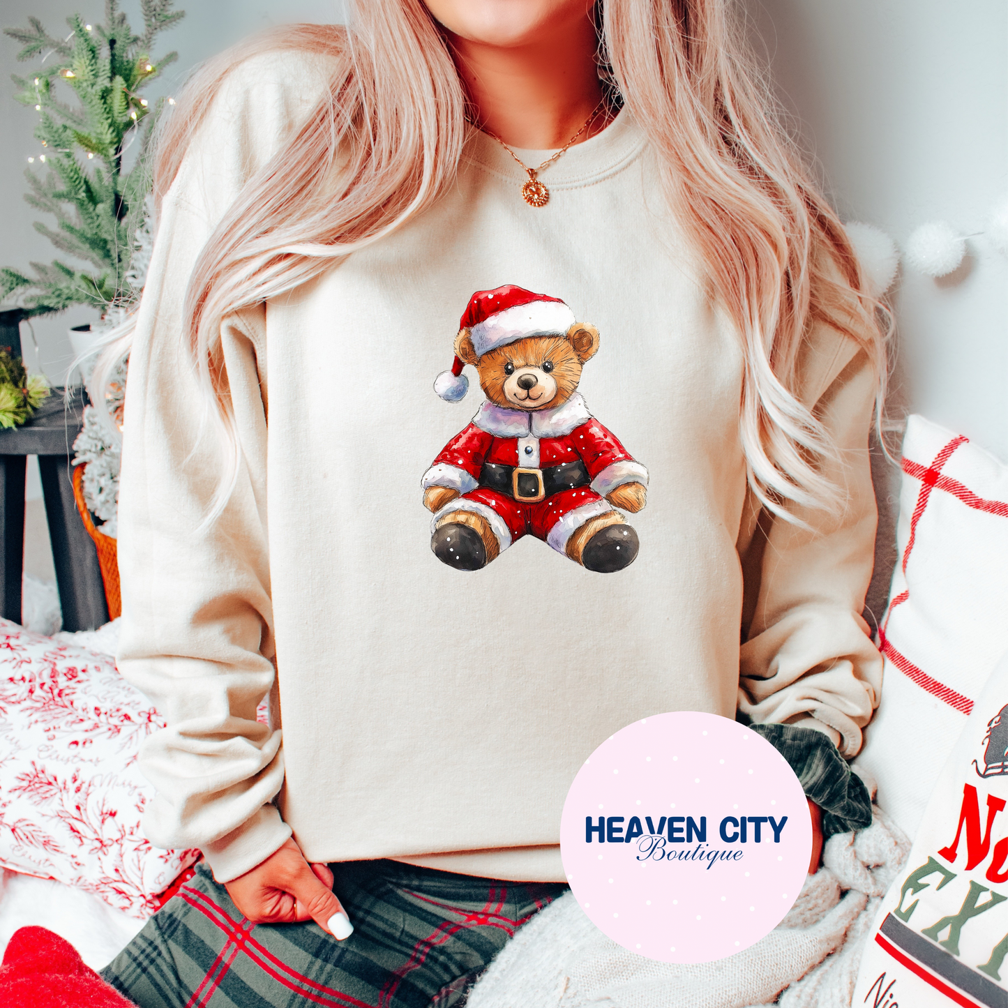 Christmas Teddy Crewneck